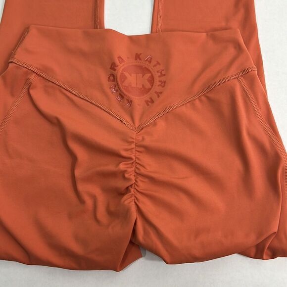 Gymshark Kathryn Kendra Pumpkin Athletic leggings size small. NWT - Picture 7 of 11